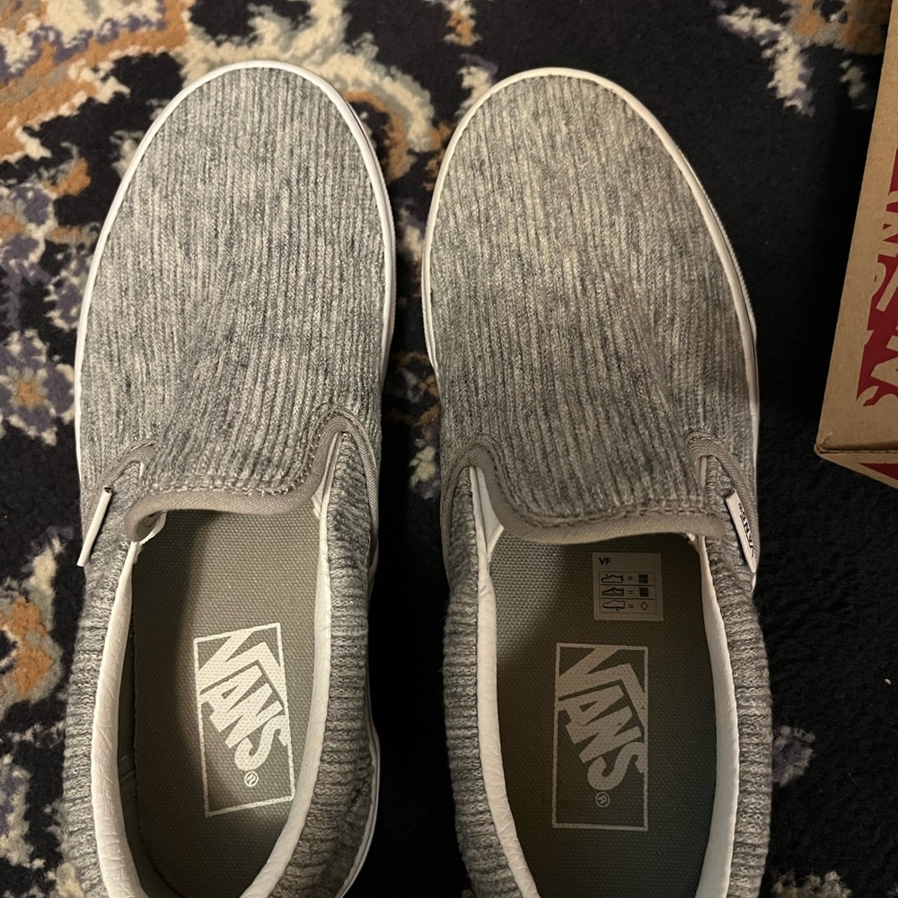Vans slip on sneakers